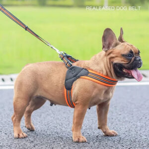 Reflective Mesh Cloth Nylon Harness Dog Vest
